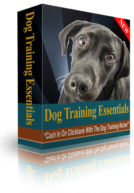 eCover representing Dog Training Essentials Version 2 eBooks & Reports/Videos, Tutorials & Courses with Master Resell Rights