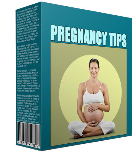 eCover representing Pregnancy Tips Information Software Software & Scripts with Private Label Rights