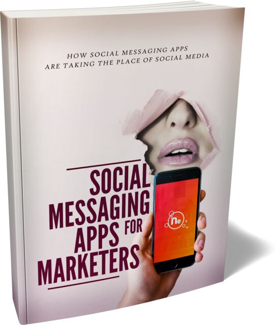 eCover representing Social Messaging Apps For Marketers eBooks & Reports with Master Resell Rights