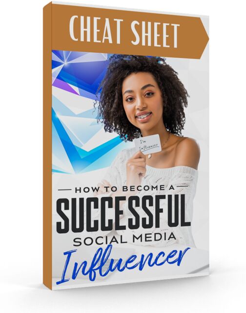 eCover representing How To Become A Successful Social Media Influencer eBooks & Reports with Master Resell Rights