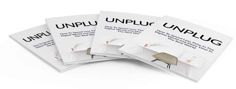 eCover representing Unplug eBooks & Reports with Master Resell Rights