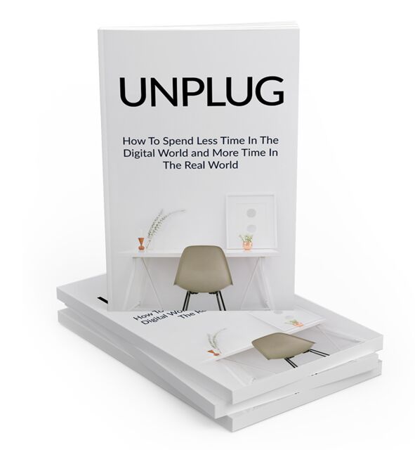 eCover representing Unplug eBooks & Reports with Master Resell Rights