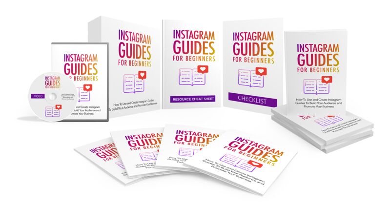 eCover representing Instagram Guides For Beginners Video Upgrade eBooks & Reports/Videos, Tutorials & Courses with Master Resell Rights