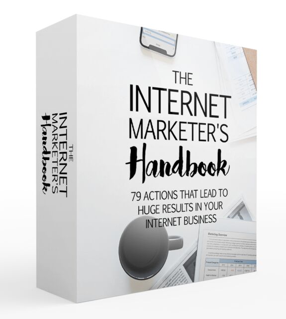 eCover representing The Internet Marketer's Handbook Video Upgrade Videos, Tutorials & Courses with Master Resell Rights