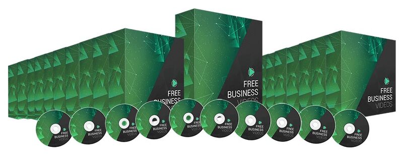 eCover representing Free Business Videos Videos, Tutorials & Courses with Master Resell Rights