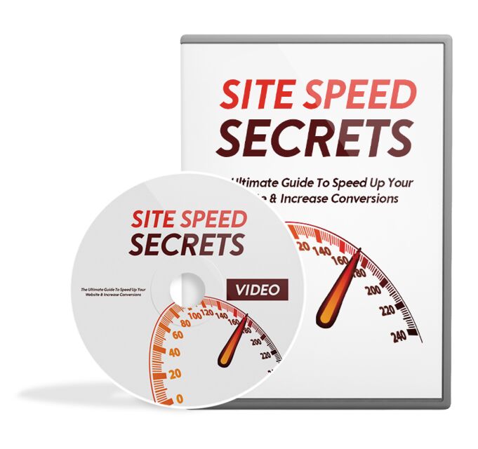 eCover representing Site Speed Secrets Video Upgrade eBooks & Reports/Videos, Tutorials & Courses with Master Resell Rights