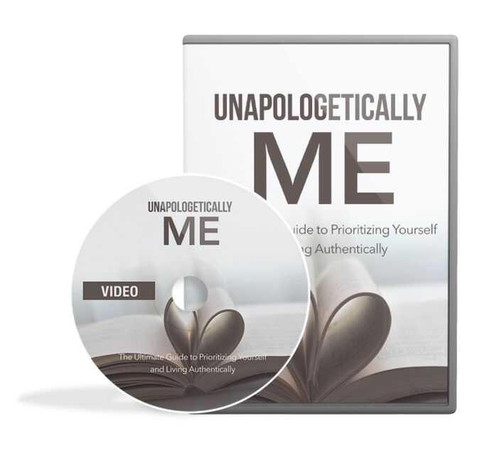 eCover representing Unapologetically Me Video Course Videos, Tutorials & Courses with Master Resell Rights