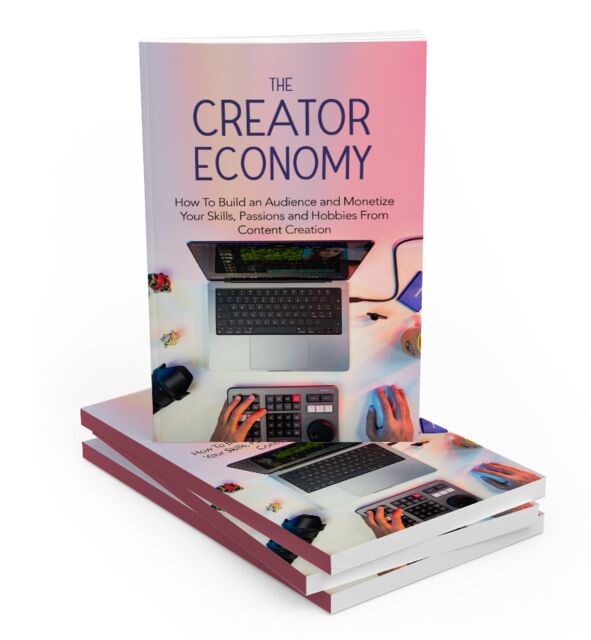 eCover representing The Creator Economy eBooks & Reports with Master Resell Rights