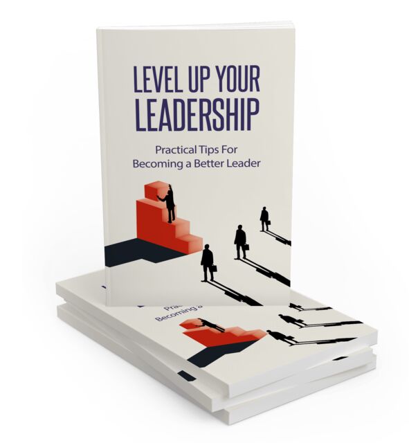 eCover representing Level Up Your Leadership eBooks & Reports with Master Resell Rights