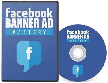 eCover representing Facebook Banner Ad Mastery Videos, Tutorials & Courses with Master Resell Rights